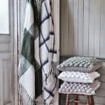 ullpläd RUT grön Strömshaga