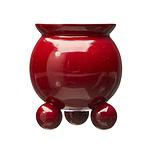 Kruka ANYA i en fin röd får från varumärket Wikholm form.