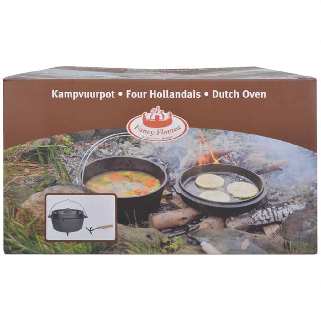 stor gjutjärnsgryta Esschert Design