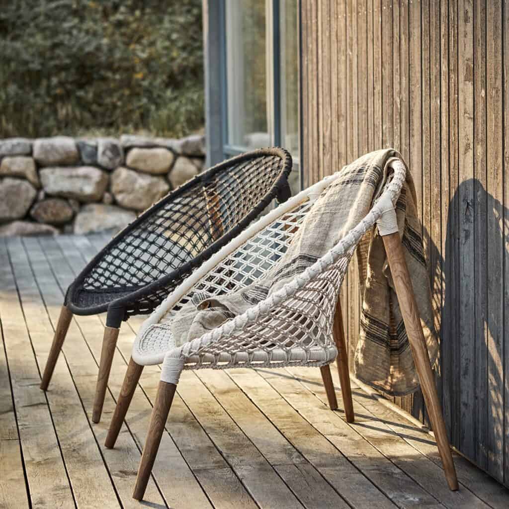 stol Elof vit Affari of Sweden trädgårdsmöbler