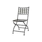 trädgårdsstol VENICE svart Wikholm form