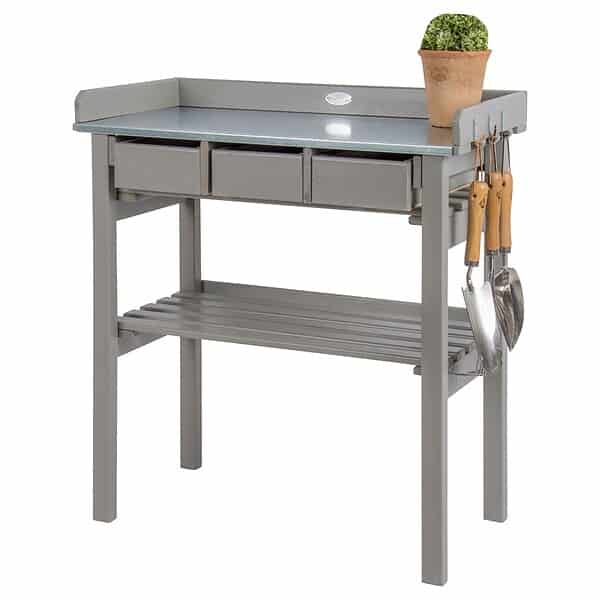 planteringsbord grå Esschert Design
