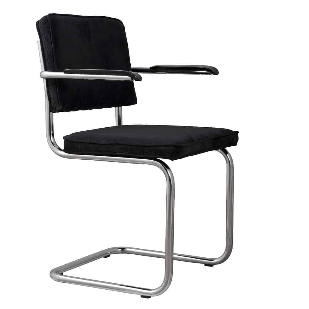 stol RIDGE svart Zuiver