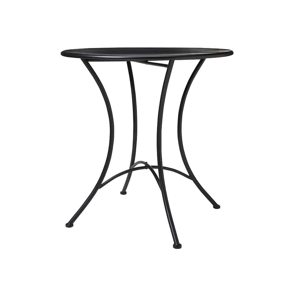 trädgårdsbord AMALFI svart Wikholm form