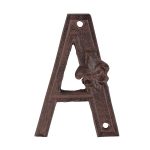 DB62-A Husbokstäver järn A Esshert design