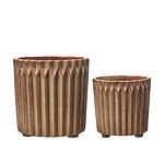 kruka WILMA beige brun Wikholm form Hemlängtan