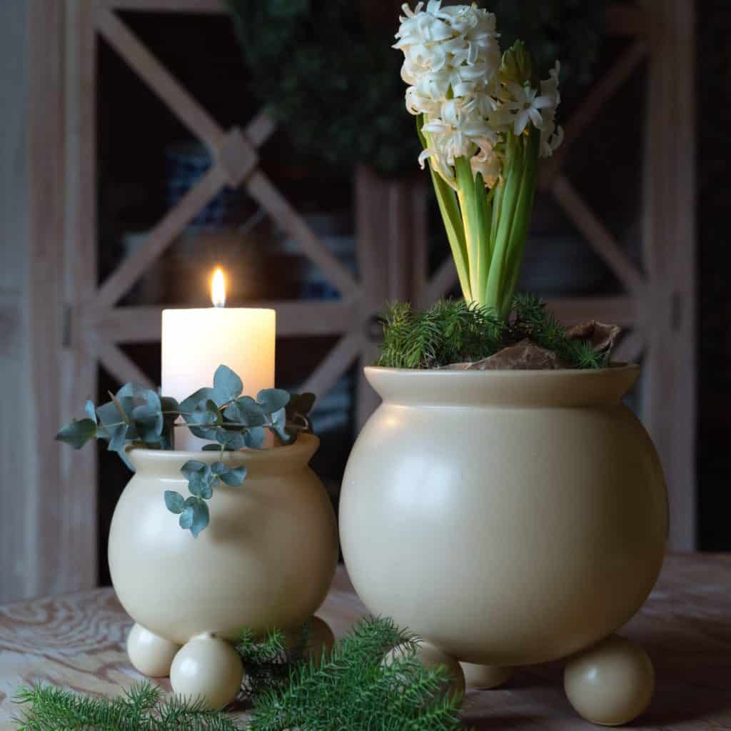 kruka ANYA matt sand Wikholm form