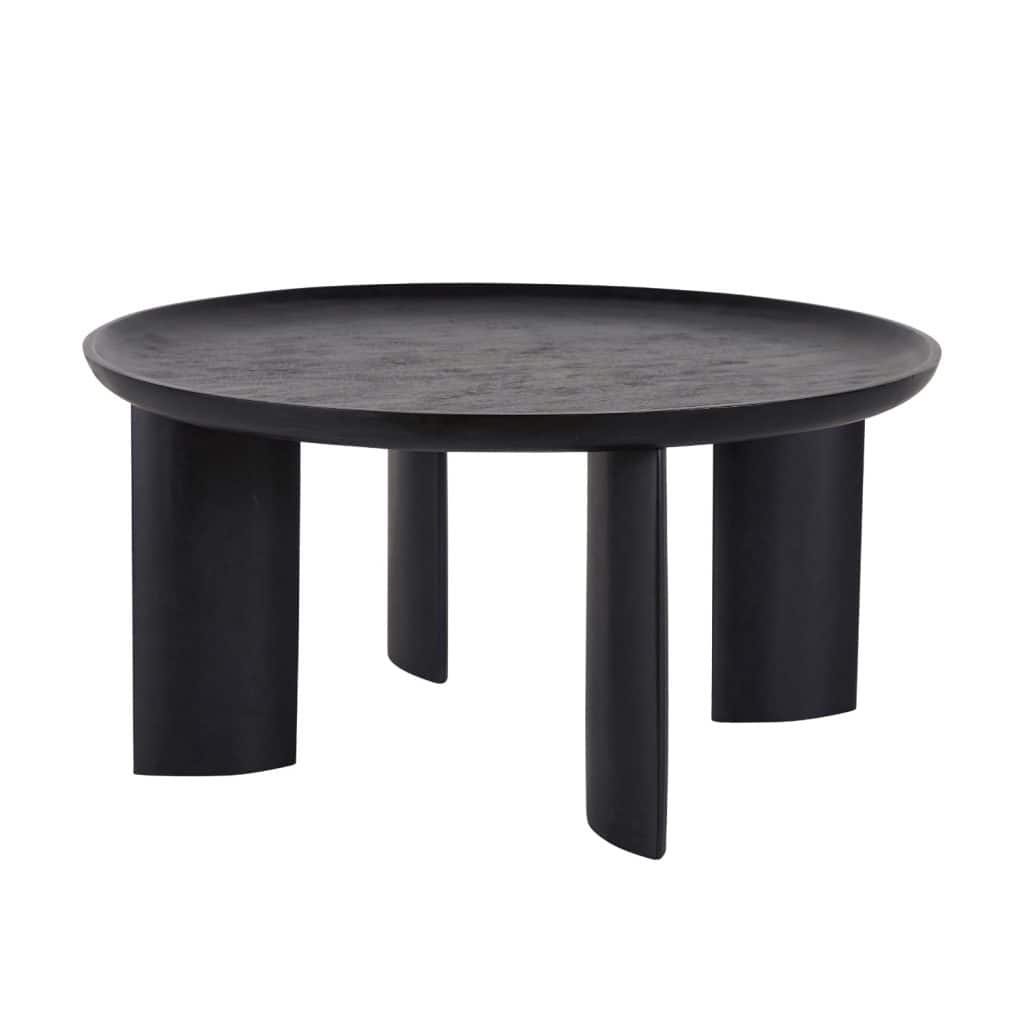 soffbord TURIN svart Wikholm form
