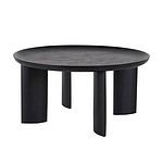 soffbord TURIN svart Wikholm form
