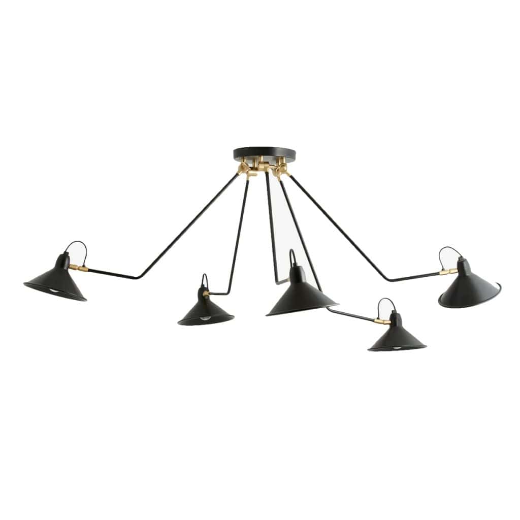 taklampa BRIMO svart Nordal