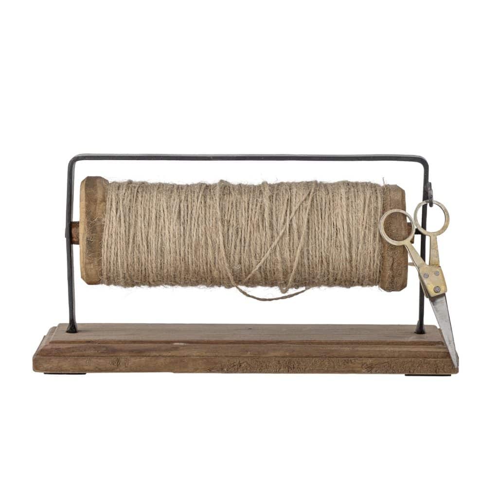 ställning med jutesnöre och sax Bloomingville