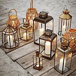 pch11682cbr-3-lykta-antik mässing-Madam Stoltz