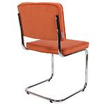 1006003-5-stol-RIDGE-orange-Zuiver