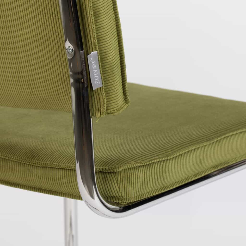 1006009-4-stol-RIDGE-grön-Zuiver