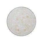 Närbild på bordsskivan till TRIESTE mosaikbord från varumärket Wikholm form.