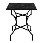 trädgårdsbord TRIESTE i svart mosaik från Wikholm form