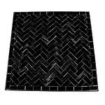 trädgårdsbord TRIESTE i svart mosaik från Wikholm form