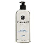Washologi's flytande tvål Desire med doft av bomullsblomma, innehållande vårdande aloe vera, 500 ml.