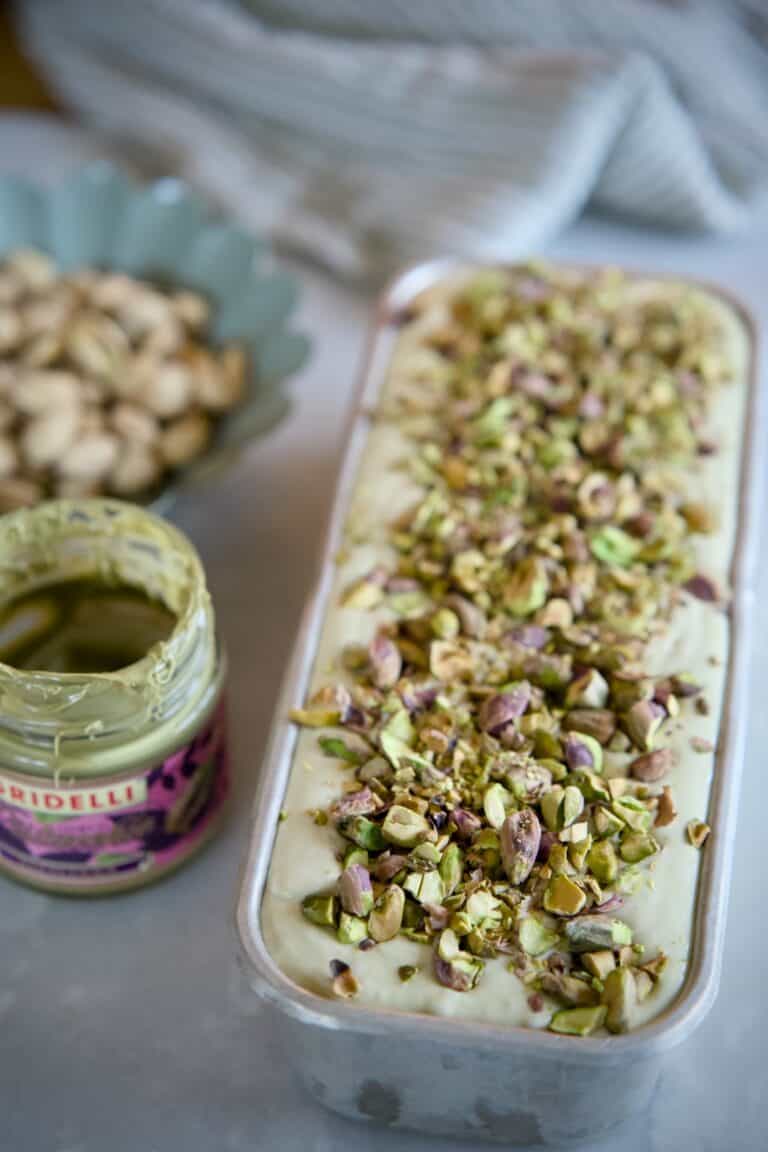 Gör din egen pistageglass med Gridelli pistagekräm