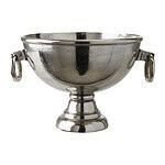 En elegant champagnekylare CARTER från Affari of Sweden, i nickel-färgad aluminium med en tidlös och lyxig design.