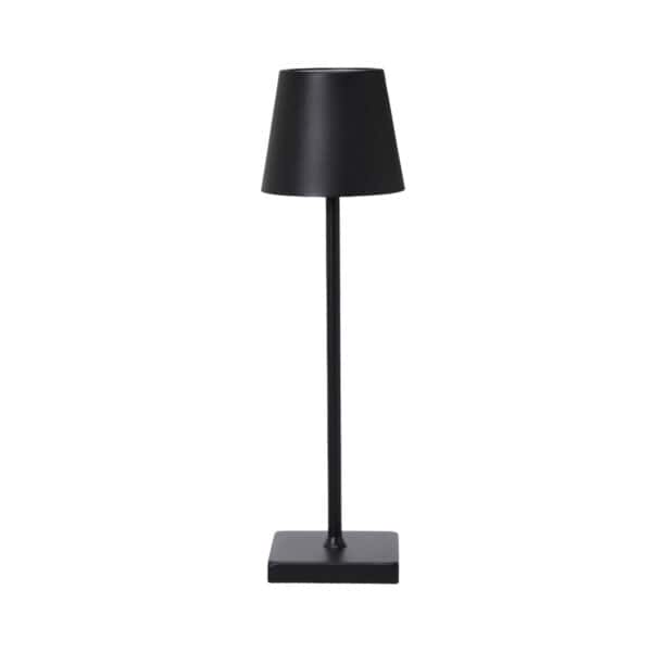 SIENA LED bordslampa svart från Wikholm Form med justerbar höjd i två nivåer och stilren design för både inomhus- och utomhusbruk.