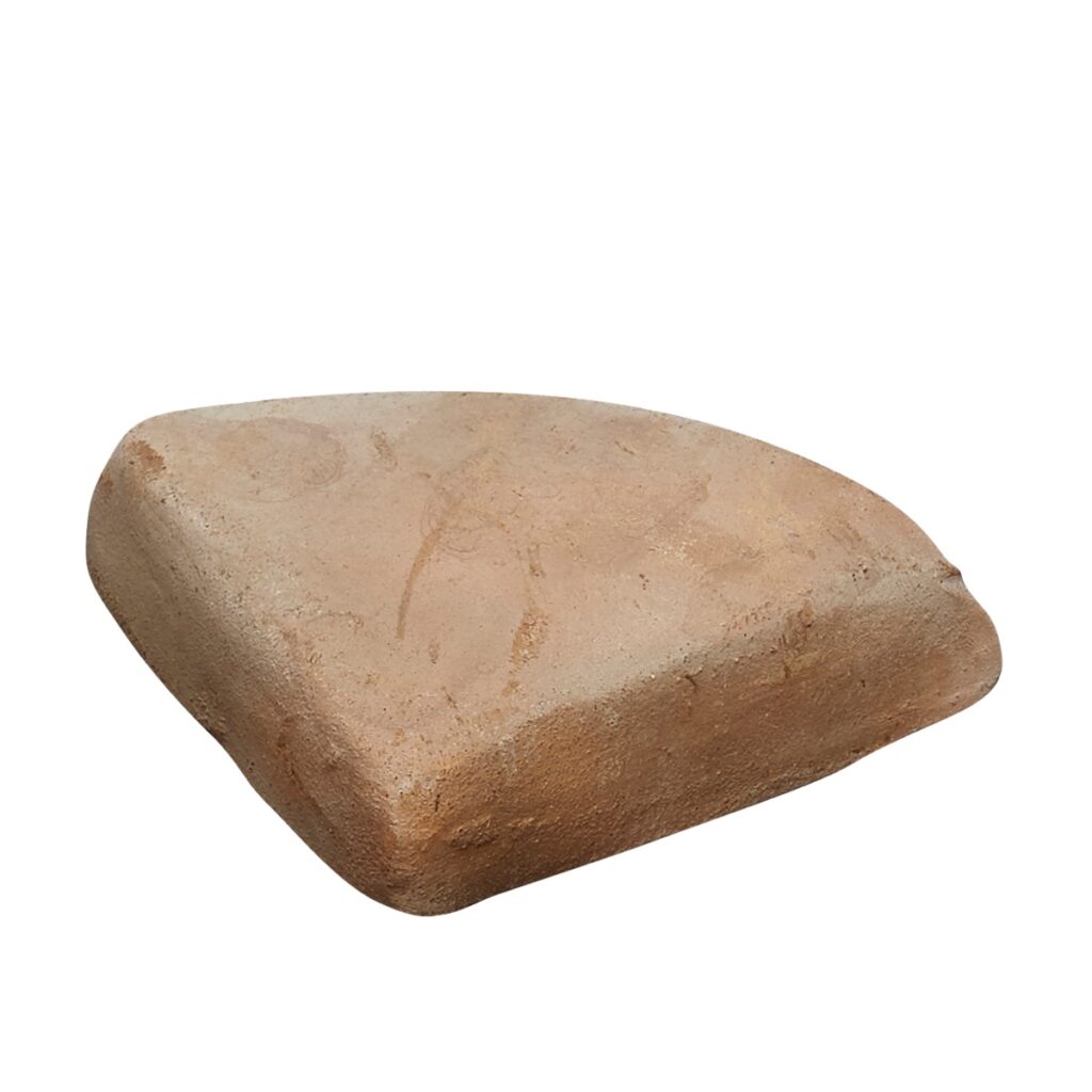 Krukfot i antik terrakotta som lyfter krukan och förbättrar dränering