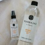 Mjukmedel SPORT och linnevatten SPORT från Washologi på mjukt underlag, fräsch och sportig känsla