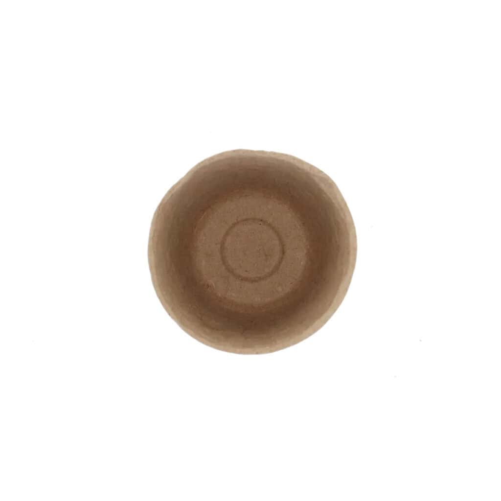 Nedbrytbar odlingskruka i papper 8 cm toppvy